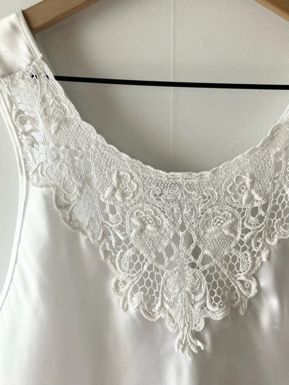 VINTAGE White Lace Camisole